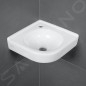 Villeroy & Boch O.novo - Lave-mains d’angle 320x320 mm, sans trop-plein, avec 1 trou de robinetterie, blanc alpin 73103301