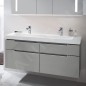 Villeroy & Boch Subway 2.0 - Meuble-lavabo 1300x470 mm, avec trop-plein, deux trous, blanc CeramicPlus 7176D2R1 Villeroy & Boch Subway 2.0 - Meuble-lavabo 1300x470 mm, avec trop-plein, deux trous, blanc CeramicPlus 7176D2R1