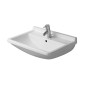 Duravit Starck 3 - Lavabo 650x485 mm, avec un trou pour robinet, blanc 0300650000 Duravit Starck 3 - Lavabo 650x485 mm, avec un trou pour robinet, blanc 0300650000