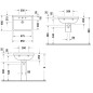 Duravit Starck 3 - Lavabo 650x485 mm, avec un trou pour robinet, blanc 0300650000 Duravit Starck 3 - Lavabo 650x485 mm, avec un trou pour robinet, blanc 0300650000