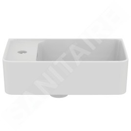Ideal Standard Strada II - Lave-mains 450x270 mm, 1 trou pour robinet à gauche, avec Ideal Plus, blanc T2995MA