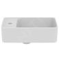 Ideal Standard Strada II - Lave-mains 450x270 mm, 1 trou pour robinet à gauche, avec Ideal Plus, blanc T2995MA