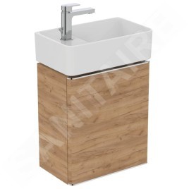 Ideal Standard Strada II - Lave-mains 450x270 mm, 1 trou pour robinet à gauche, avec Ideal Plus, blanc T2995MA