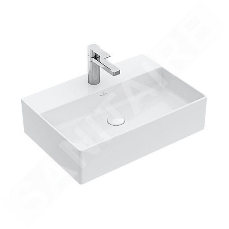 Villeroy & Boch Memento 2.0 - Vasque 500x420 mm, sans trop-plein, un trou pour robinetterie, blanc alpin 4A075101