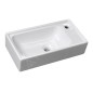 Sapho Small - Lave-mains Orion, 505x265 mm, sans trop-plein, blanc 7045
