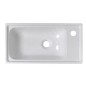 Sapho Small - Lave-mains Orion, 505x265 mm, sans trop-plein, blanc 7045