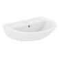 Ideal Standard Eurovit - Lavabo 600x470 mm, avec trop-plein, trou pour robinetterie, blanc W332301