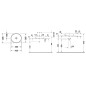 Duravit Starck 2 - Vasque, 435x395 mm, sans trop-plein, WonderGliss, blanc 23214400001 Duravit Starck 2 - Vasque, 435x395 mm, sans trop-plein, WonderGliss, blanc 23214400001