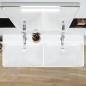 Villeroy & Boch Avento - Meuble double vasque 1200x470 mm, avec trop-plein, 2 trous de robinetterie, CeramicPlus, blanc alpin Villeroy & Boch Avento - Meuble double vasque 1200x470 mm, avec trop-plein, 2 trous de robinetterie, CeramicPlus, blanc alpin