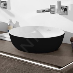 Villeroy & Boch Artis - Vasque, diamètre 430 mm, Coal Black 417943BCT8