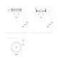 Sapho Isvea - Vasque à poser, diamètre 36 cm, sans trop-plein, blanc 10NF67036 Sapho Isvea - Vasque à poser, diamètre 36 cm, sans trop-plein, blanc 10NF67036