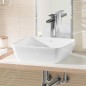 Villeroy & Boch Artis - Vasque, 410x410 mm, CeramicPlus, Stone White 417841RW