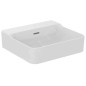 Ideal Standard Conca Ceram - Lavabo 500x450 mm, avec trop-plein, sans trou pour robinet, blanc T378401 Ideal Standard Conca Ceram - Lavabo 500x450 mm, avec trop-plein, sans trou pour robinet, blanc T378401