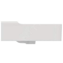 Ideal Standard Conca Ceram - Lavabo 500x450 mm, avec trop-plein, sans trou pour robinet, blanc T378401
