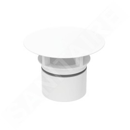 Geberit Accessoires - Cache-bonde pour raccordement de lavabo Cloue, blanc alpin 241.993.11.1