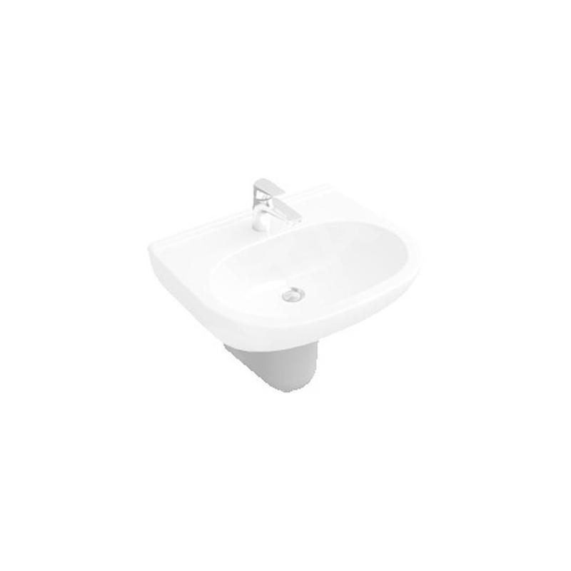 Villeroy & Boch O.novo - Semi-colonne, blanc 52660001