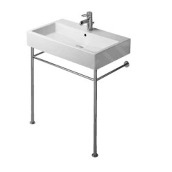 Duravit Vero - Console métallique pour lavabo, chromé - console pour lavabo Vero 045480 0030661000