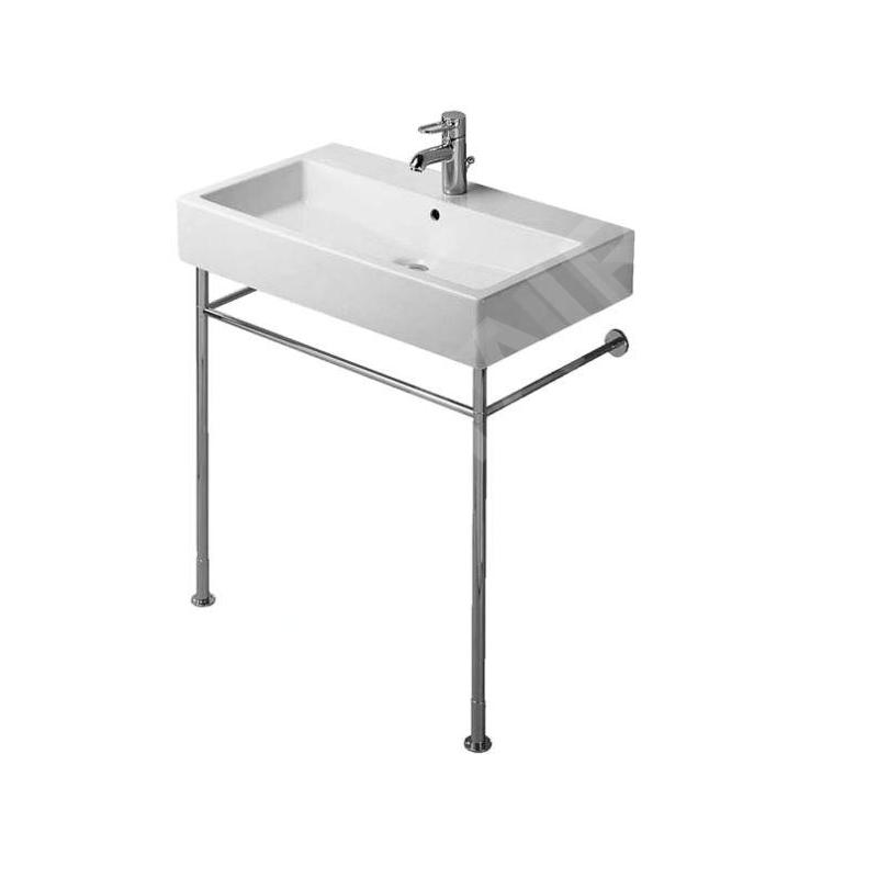Duravit Vero - Console métallique pour lavabo, chromé - console pour lavabo Vero 045480 0030661000 Duravit Vero - Console métallique pour lavabo, chromé - console pour lavabo Vero 045480 0030661000