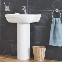 Grohe Euro Ceramic - Colonne pour lavabo, blanc alpin 39202000