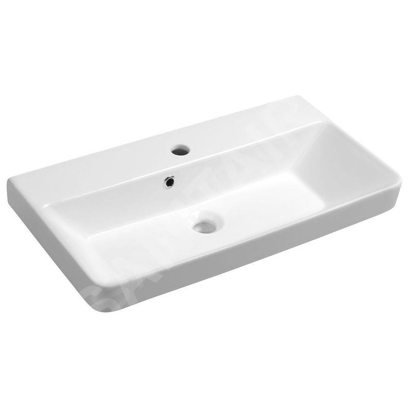 Sapho Lavabos - Meuble-lavabo Thalie 700x370 mm, blanc TH11070 Sapho Lavabos - Meuble-lavabo Thalie 700x370 mm, blanc TH11070