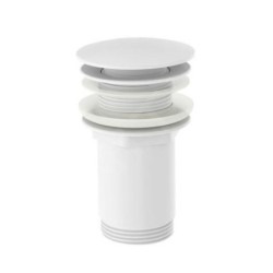 Ravak Garnitures de vidage - Bonde non refermable, blanc mat X01799