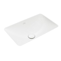 Villeroy & Boch Loop&Friends - Lavabo à encastrer, 540x340 mm, sans trop-plein, blanc alpin 4A570101