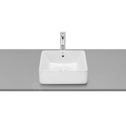 Roca The Gap - Vasque 390x370 mm, avec trop-plein, sans trou pour robinetterie, blanc A3270ML000