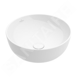 Villeroy & Boch Artis - Vasque, diamètre 430 mm, CeramicPlus, Stone White 417943RW
