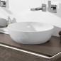 Villeroy & Boch Artis - Vasque, diamètre 430 mm, CeramicPlus, Stone White 417943RW