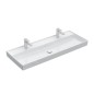 Villeroy & Boch Collaro - Meuble lavabo 1200x470 mm, sans trop-plein, 2 trous de robinetterie, CeramicPlus, Stone White 4A33C1RW Villeroy & Boch Collaro - Meuble lavabo 1200x470 mm, sans trop-plein, 2 trous de robinetterie, CeramicPlus, Stone White 4A33C1RW