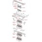 Alcadrain Douchegoten - Caniveau de douche Flexible Low 1150 mm, avec collier ajustable au mur, évacuation verticale, inox