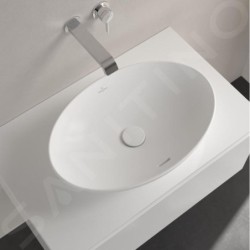 Villeroy & Boch Loop&Friends - Vasque, 620x420 mm, avec trop-plein CeramicPlus, blanc alpin 4A4800R1