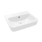 Villeroy & Boch O.novo - Lavabo 550x460 mm, avec trop-plein, sans trou pour robinet, blanc alpin 4A415701 Villeroy & Boch O.novo - Lavabo 550x460 mm, avec trop-plein, sans trou pour robinet, blanc alpin 4A415701