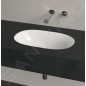 Villeroy & Boch O.novo - Vasque sans trou à installer par le bas, avec trop-plein, 530 mm x 320 mm, blanc- vasque 41625001 Villeroy & Boch O.novo - Vasque sans trou à installer par le bas, avec trop-plein, 530 mm x 320 mm, blanc- vasque 41625001
