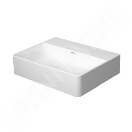 Duravit DuraSquare - Lave-mains 450x350 mm, DuraCeram, blanc alpin 0732450070
