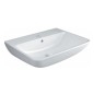 Duravit ME by Starck - Lavabo 600x460 mm, avec 1 trou, avec WonderGliss, blanc alpin 23356000001