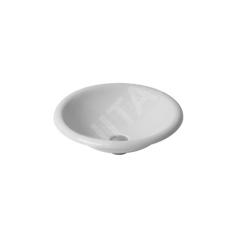 Duravit Architec - Lavabo sans trou sans trop-plein, diamètre 450 mm, blanc - lavabo 0318450000 Duravit Architec - Lavabo sans trou sans trop-plein, diamètre 450 mm, blanc - lavabo 0318450000