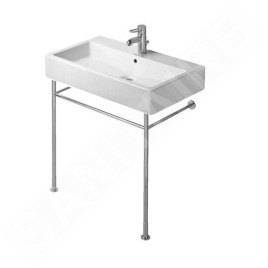 Duravit Vero - Console métallique pour lavabo, chromé - console pour lavabo Vero 045470 0030751000