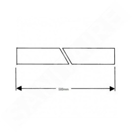 Hansgrohe Siphons - Tube droit 500 mm, chrome 53493000