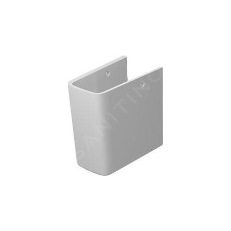 Duravit ME by Starck - Cache-siphon, 165 mm x 230 mm, blanc 0858410000