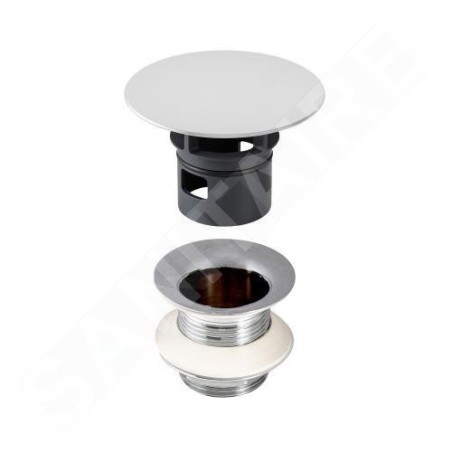 Geberit Accessoires - Bonde à écoulement libre, chrome 152.050.21.1