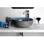 Sapho Priori - Lavabo 410x150 mm, bleu/gris PI020 Sapho Priori - Lavabo 410x150 mm, bleu/gris PI020
