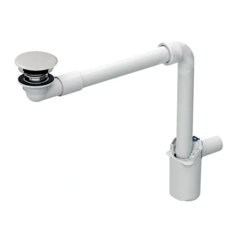 Geberit ONE - Siphon de lavabo gain de place avec vidage pour lavabos sans trop-plein, d 32 mm, blanc 152.089.01.1 Geberit ONE - Siphon de lavabo gain de place avec vidage pour lavabos sans trop-plein, d 32 mm, blanc 152.089.01.1