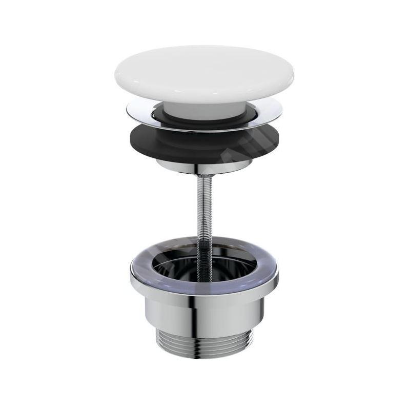 Ideal Standard Accessoires - Bonde de lavabo, Click Clack, blanc E265301