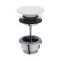 Ideal Standard Accessoires - Bonde de lavabo, Click Clack, blanc E265301