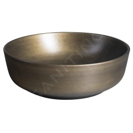 Sapho Priori - Lavabo, diamètre 415 mm, bronze PI032