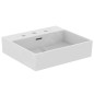Ideal Standard Extra - Lavabo à poser 500x450 mm, avec trop-plein, 3 trous pour robinet, blanc T388501 Ideal Standard Extra - Lavabo à poser 500x450 mm, avec trop-plein, 3 trous pour robinet, blanc T388501