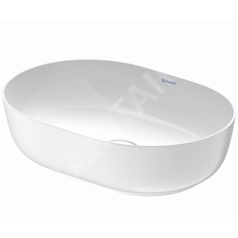 Duravit Luv - Vasque, 500x350 mm, sans trop-plein, blanc / blanc satin mat 0379502600 Duravit Luv - Vasque, 500x350 mm, sans trop-plein, blanc / blanc satin mat 0379502600