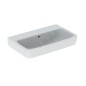 Geberit Selnova Compact - Lavabo 650x400 mm, avec trop-plein, sans trou pour robinetterie, blanc 501.892.00.7 Geberit Selnova Compact - Lavabo 650x400 mm, avec trop-plein, sans trou pour robinetterie, blanc 501.892.00.7