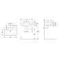 Geberit Selnova Compact - Lavabo 650x400 mm, avec trop-plein, sans trou pour robinetterie, blanc 501.892.00.7 Geberit Selnova Compact - Lavabo 650x400 mm, avec trop-plein, sans trou pour robinetterie, blanc 501.892.00.7